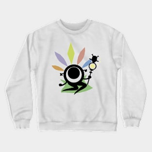 One-Eyed Pin-Up Crewneck Sweatshirt